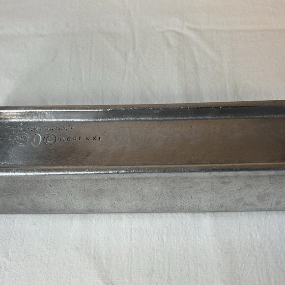 Vintage Wilton Armetale Tavernware Cracker Tray Pubware Renaissance Man Cave - Picture 5 of 5